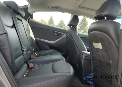 2013 Hyundai Elantra Gls from USA, damaged, VIN 5NPDH4AE3DH414796